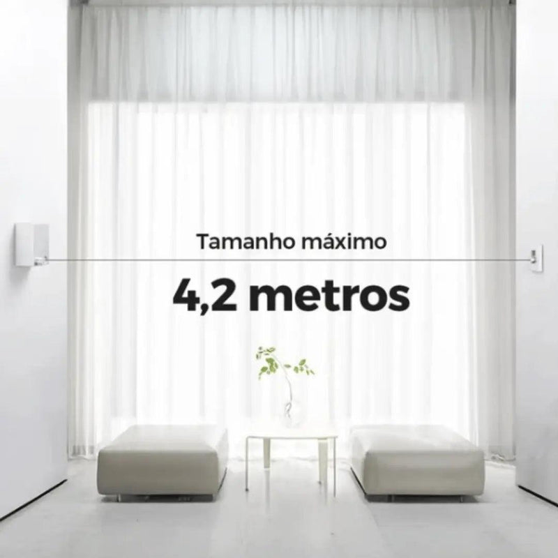 Varal Retrátil Slim™ [ÚLTIMAS UNIDADES]